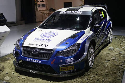 SUBARU XV RALLY CAR 2016年参战拉力赛车